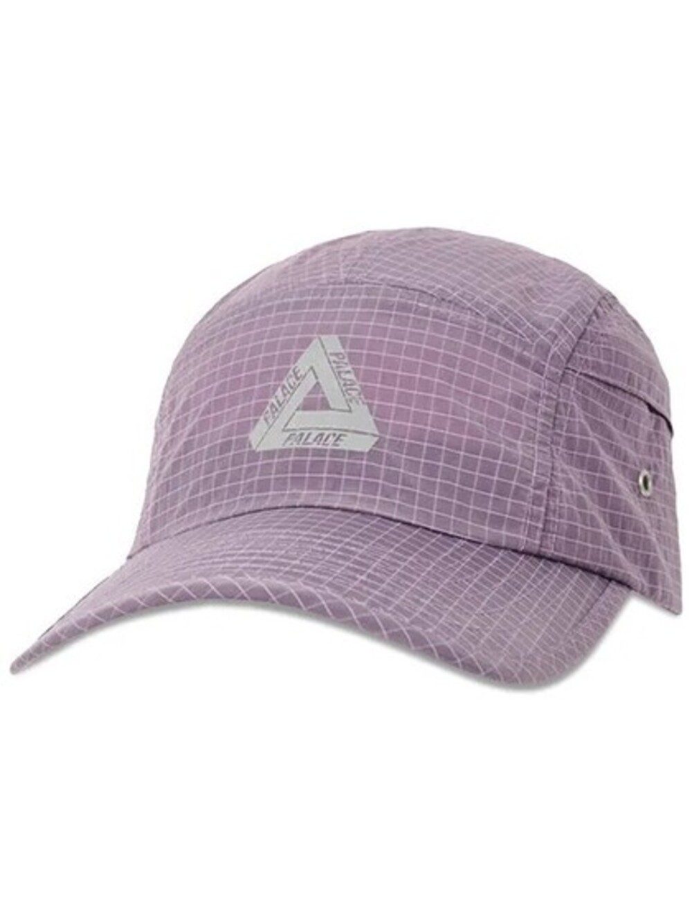 NEW Palace Cripstop Grid 4G Cap Purple Reflective Logo Hat Adjustable SS22